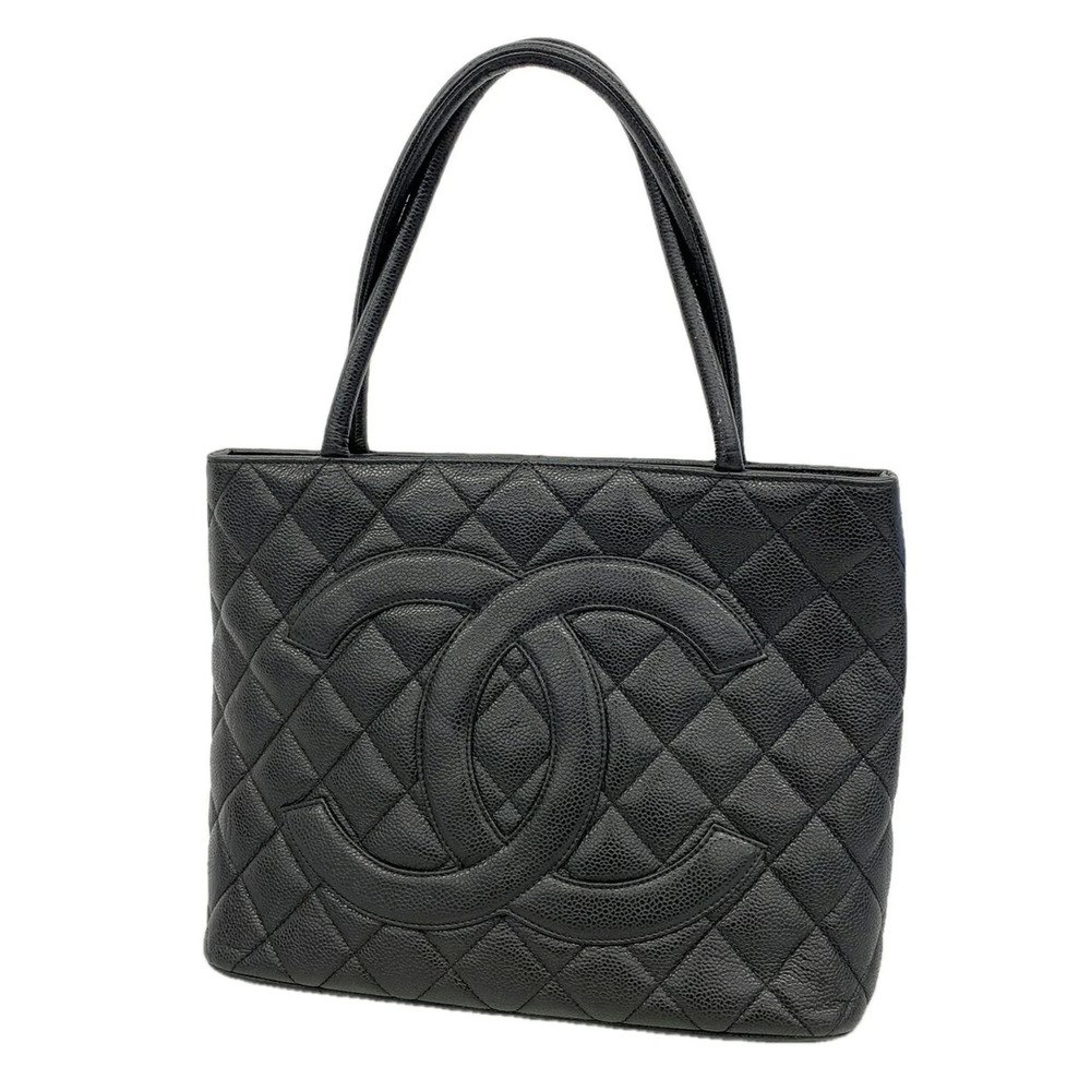 Chanel Tote Bag, Reissue Tote, Caviar Leather, Black, Women's